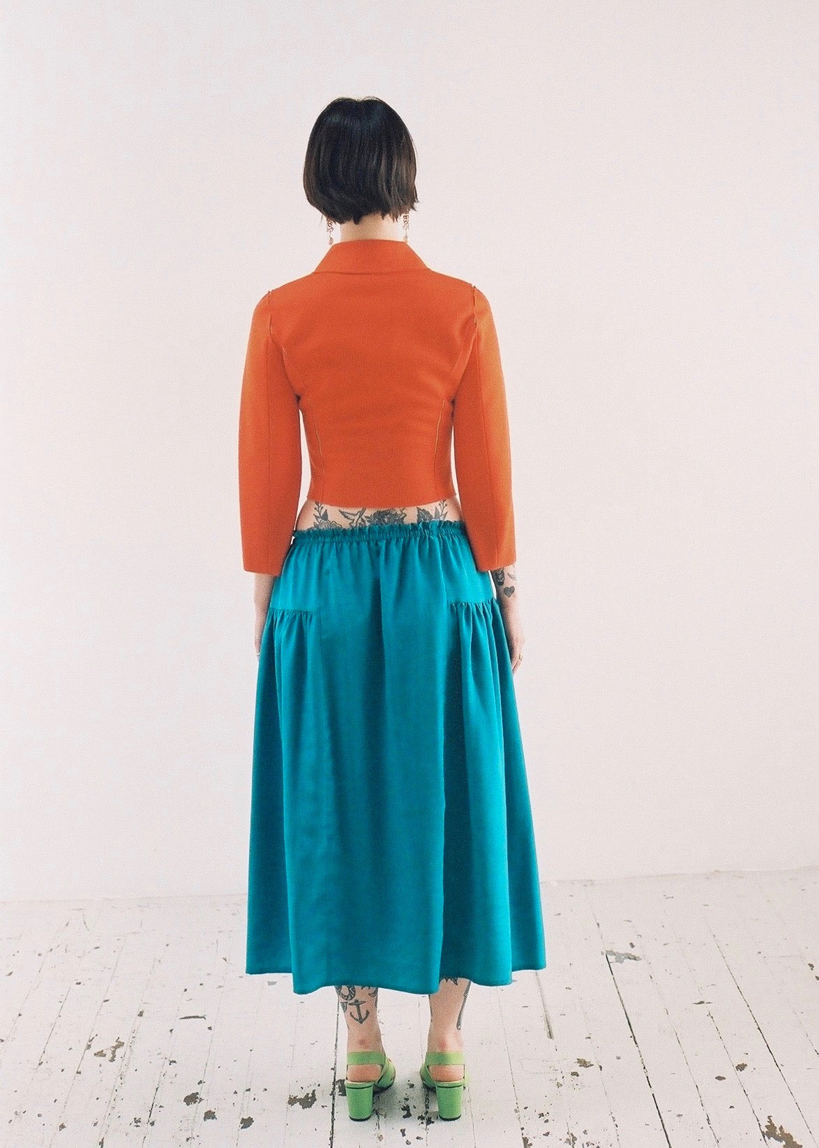 Calyx Skirt in Midnight