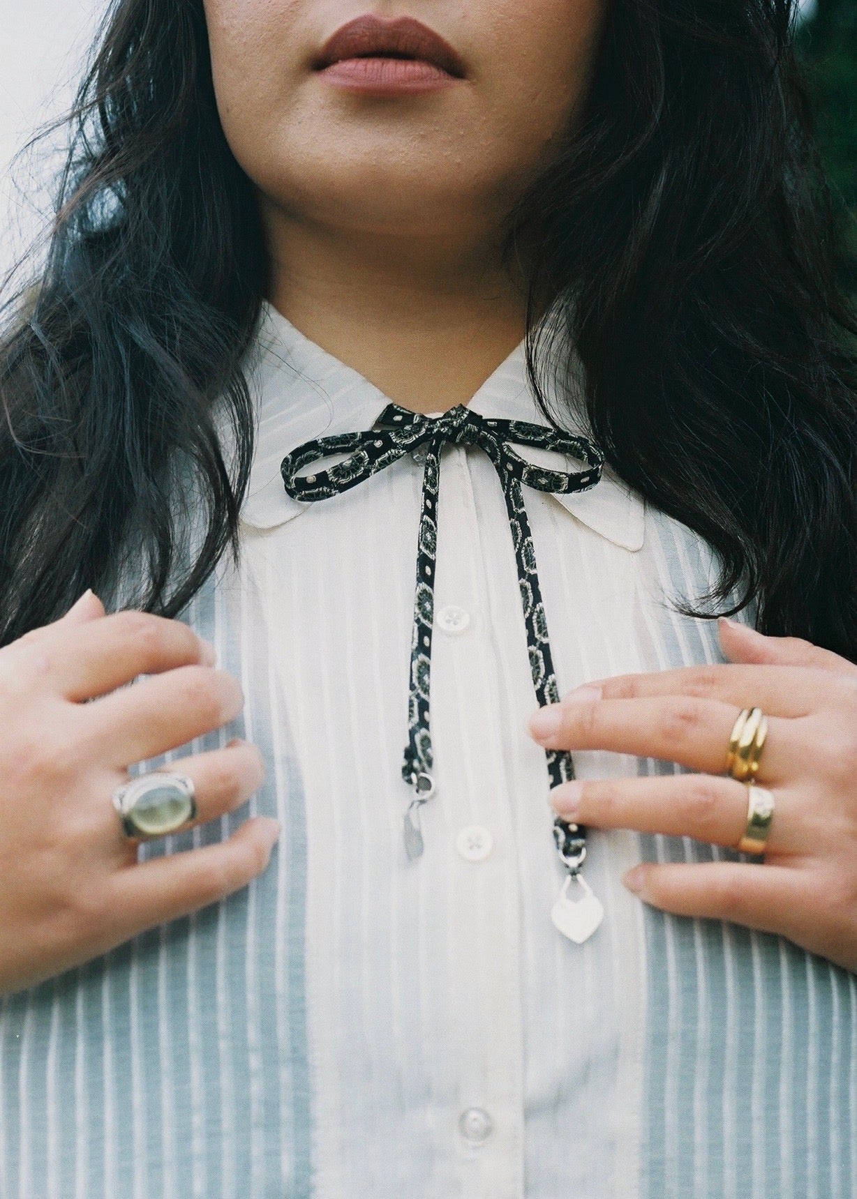 Bow Tie in Greyscale