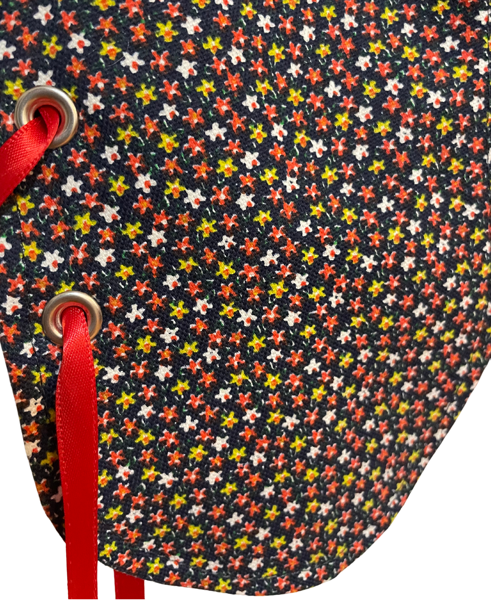 Tulip Top in BB Flowers-Navy