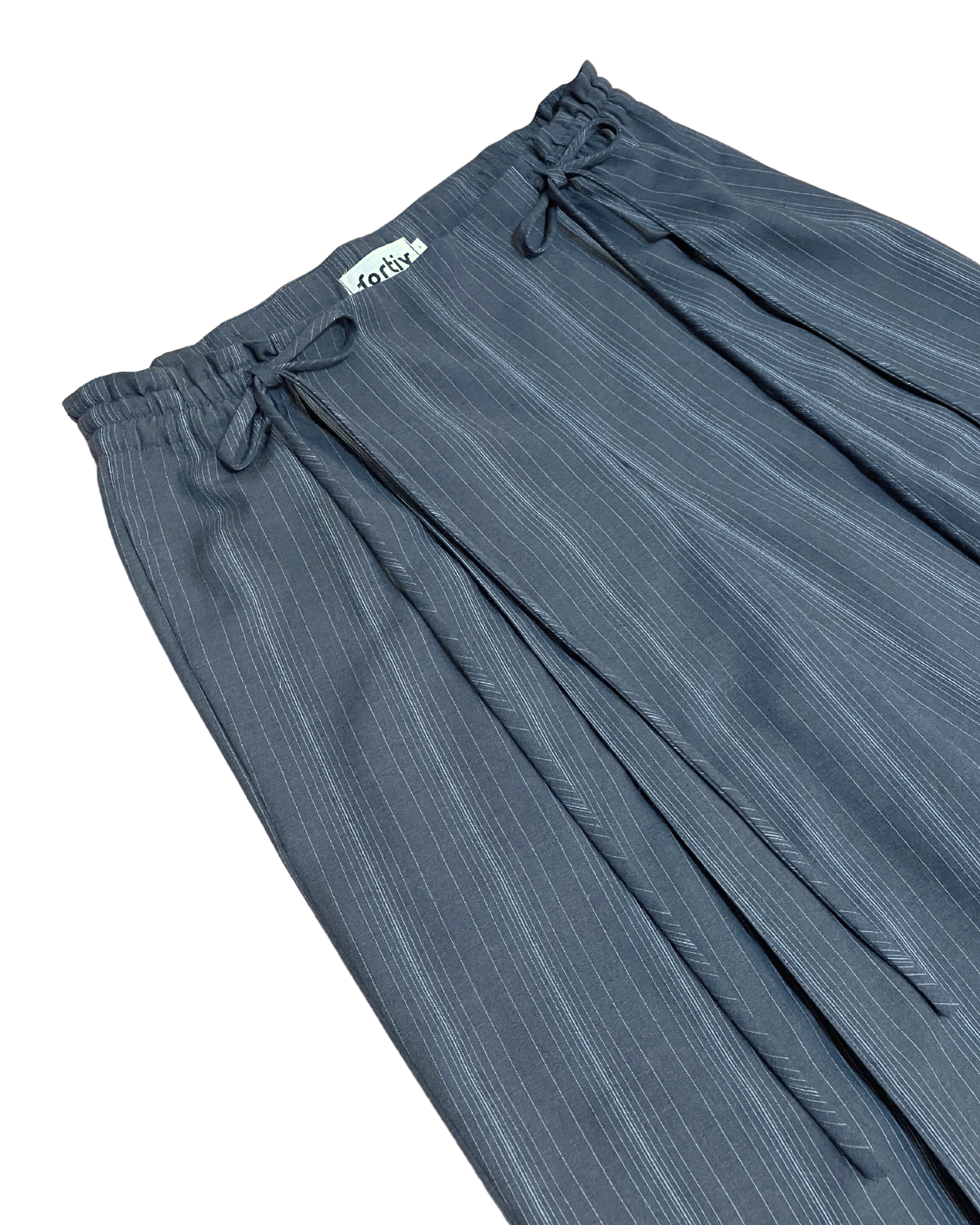 Nico Pant in Grey Stripe