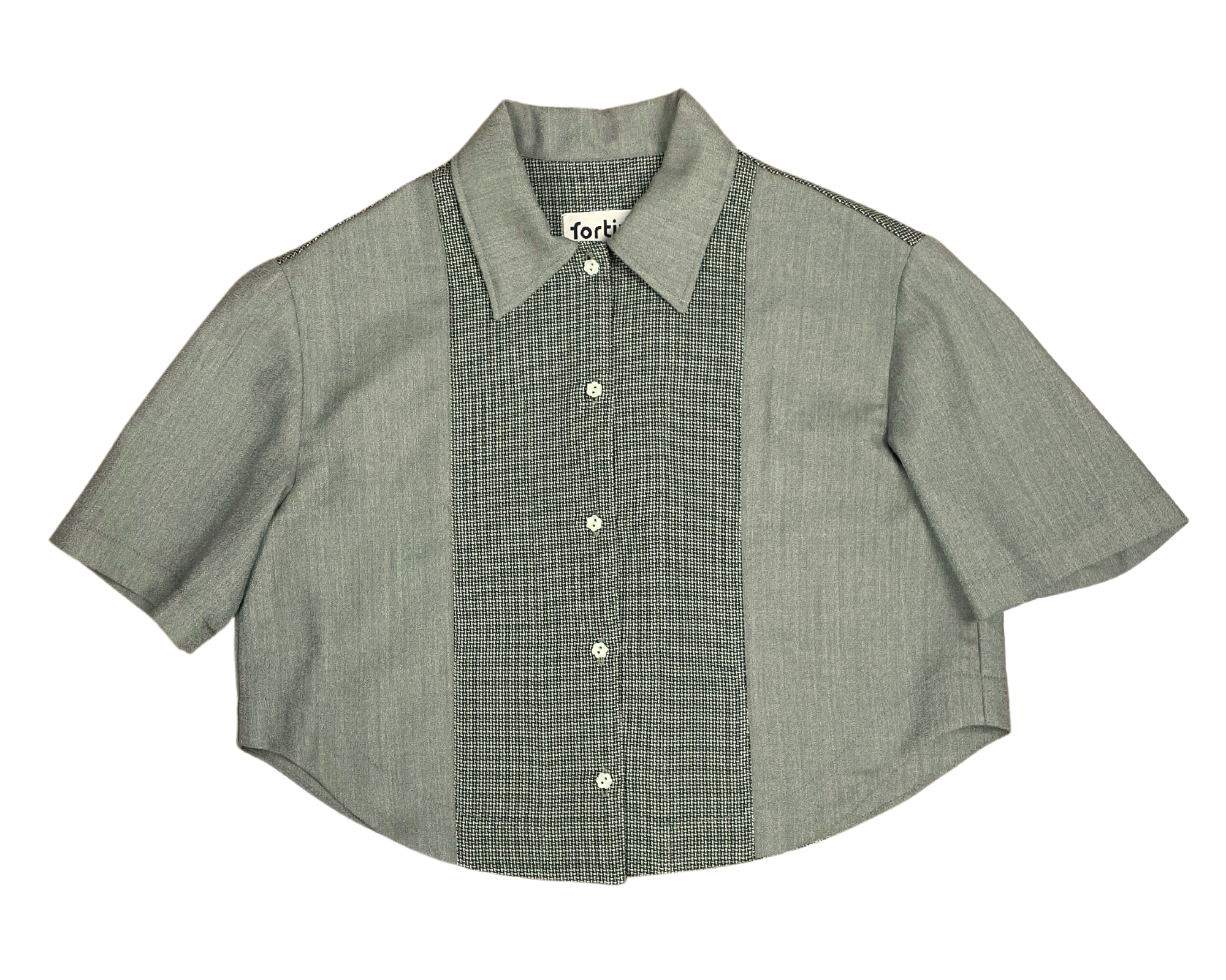 Elli Shirt in 2-tone Moss
