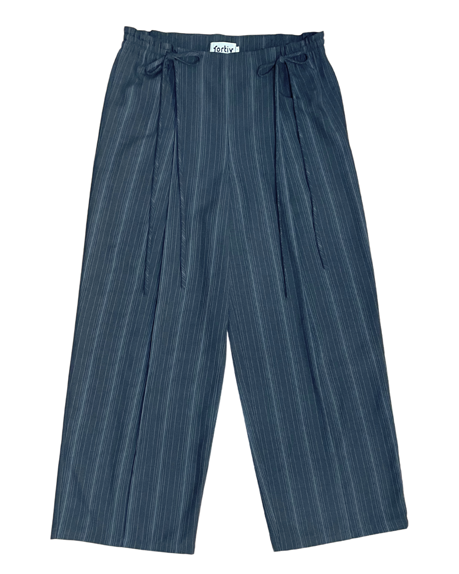 Nico Pant in Grey Stripe
