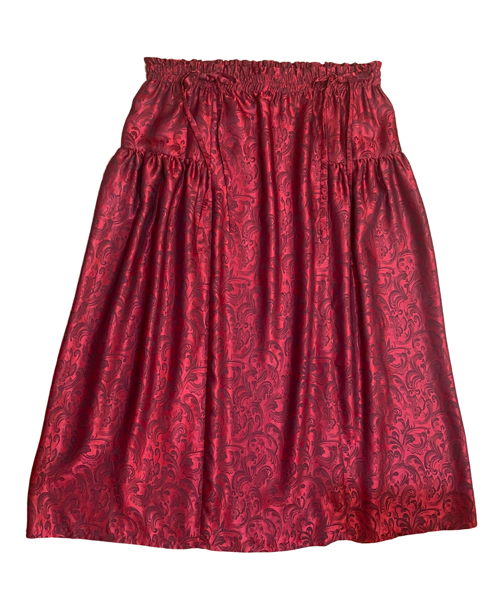 Calyx Skirt in Ruby- L