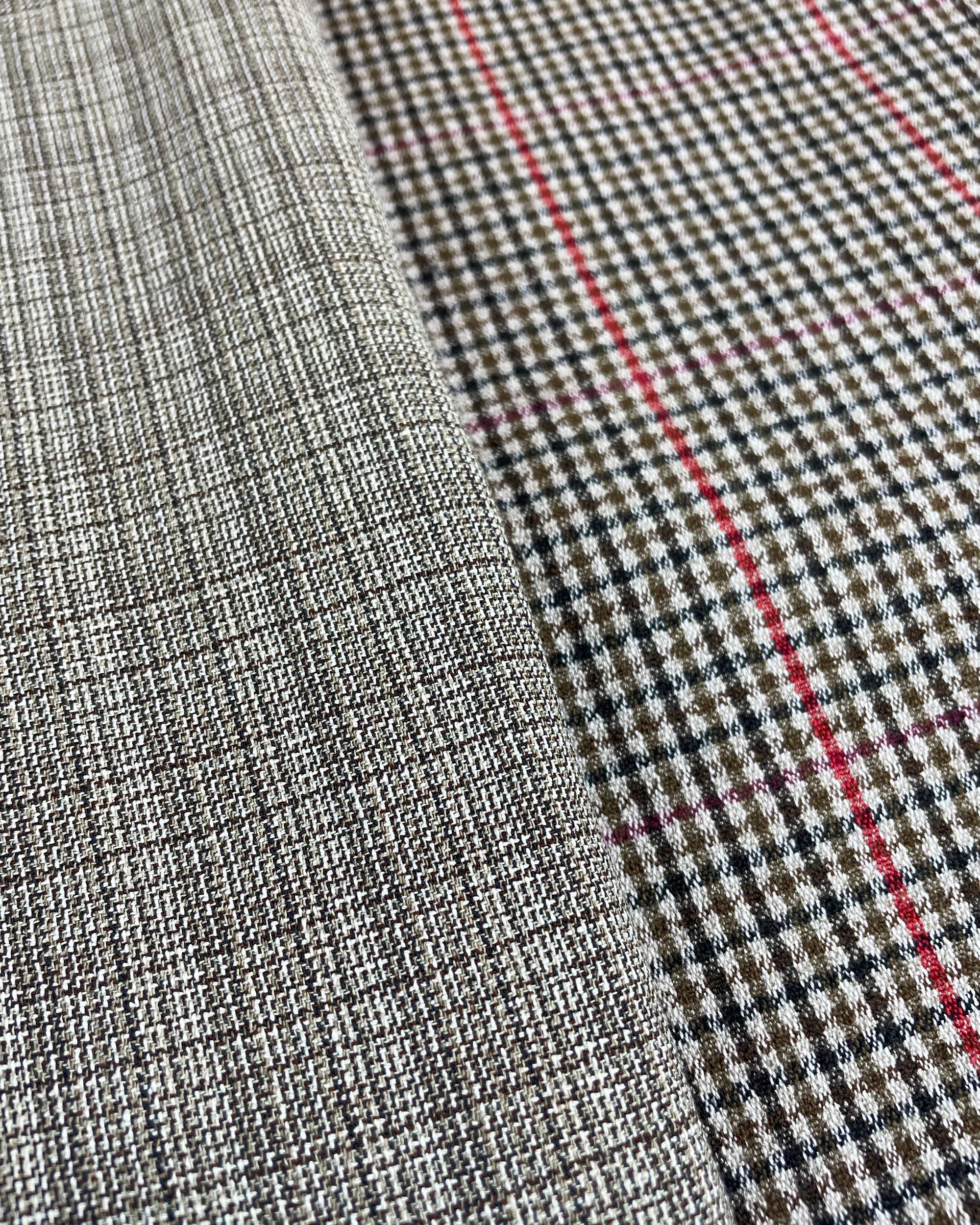 Mini Nico Skirt in 2-Tone Woodland Plaid