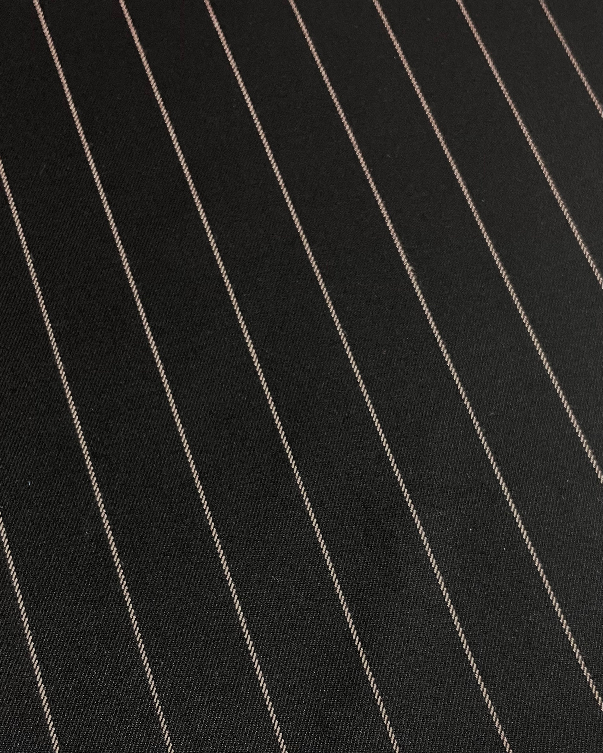 Tulip Dress Mini in Caramel Pinstripe
