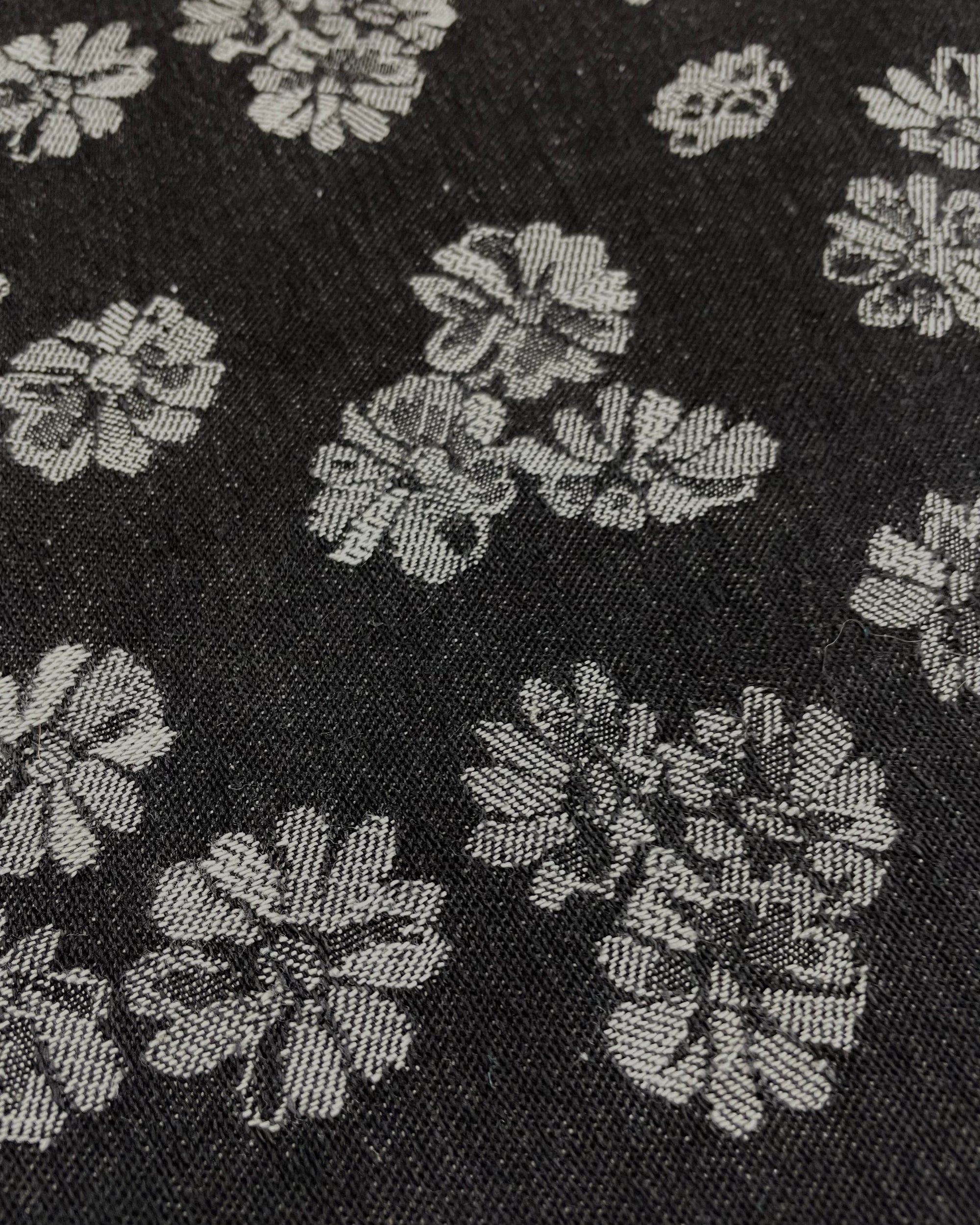 Tulip Top in Floral Denim