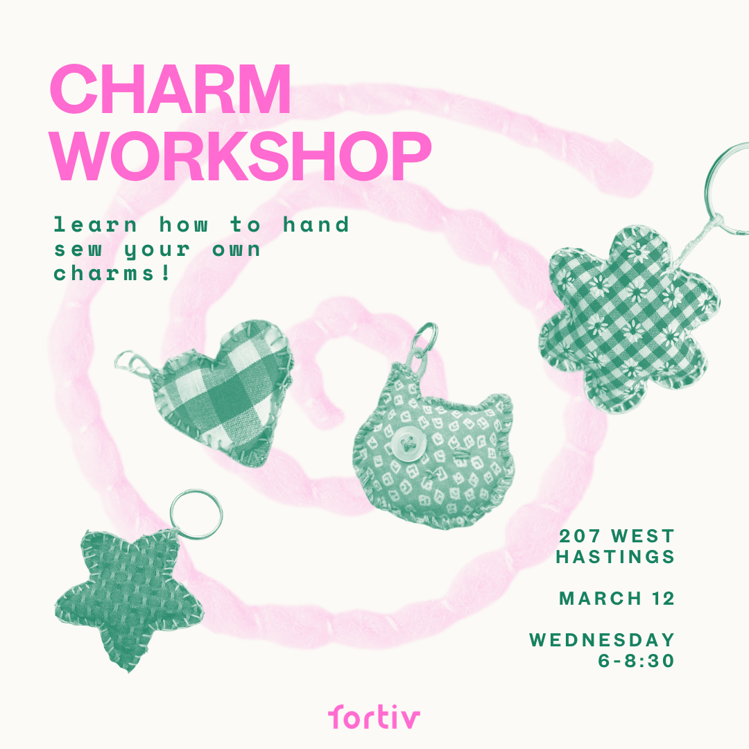 Charm Workshop | Wednesday March 12