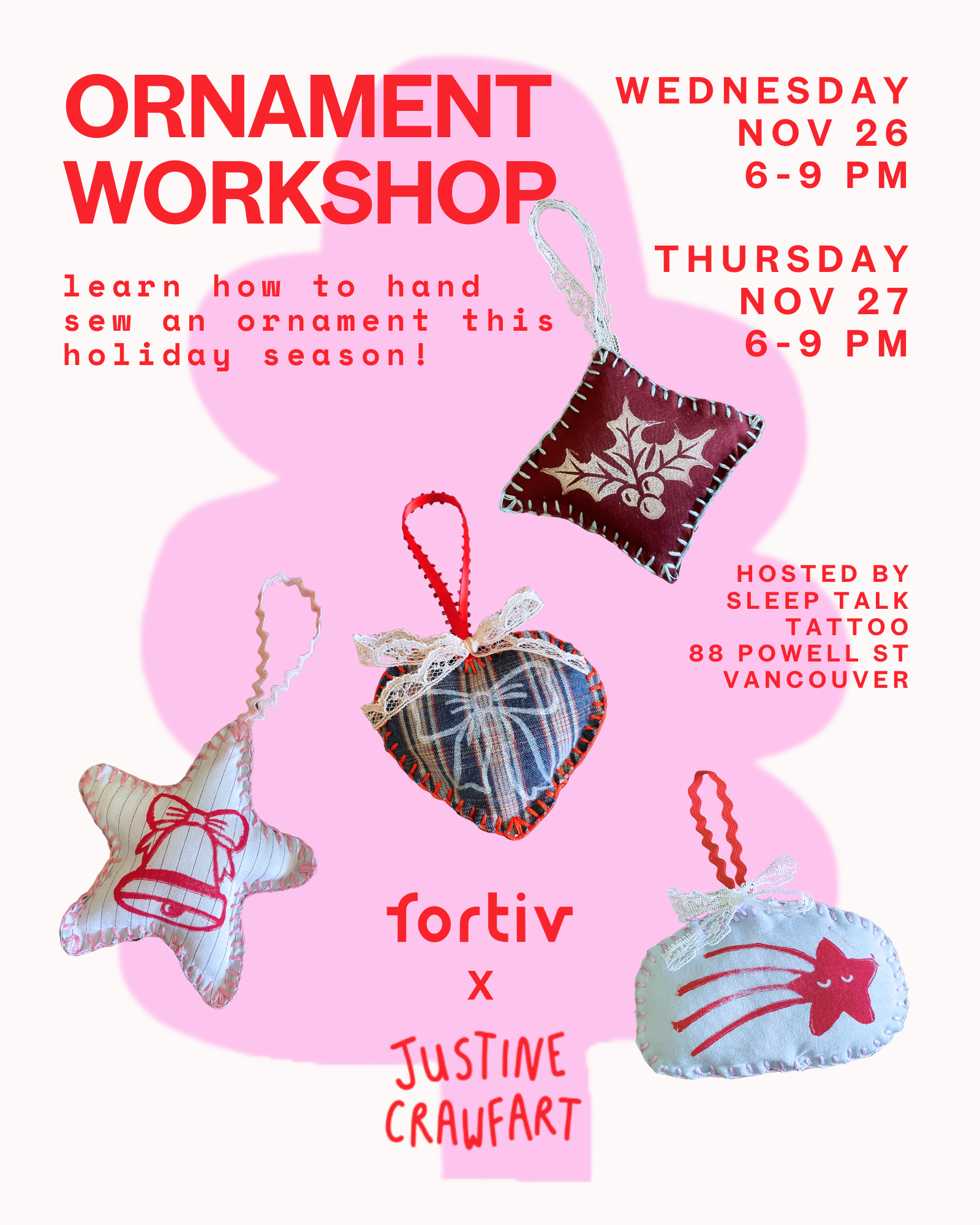 Ornament Workshop | Wed Nov 26